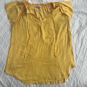 Yellow blouse